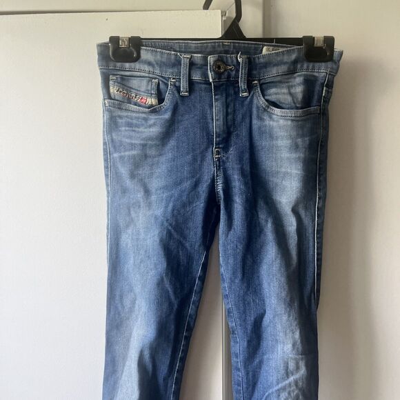 Diesel Skinny Jeans 25x30 Super Slim Regular Waist - Picture 3 of 6